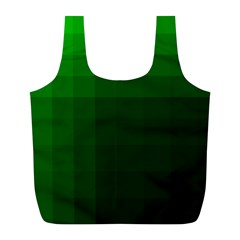 Zappwaits-green Full Print Recycle Bag (l) by zappwaits