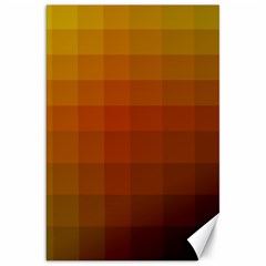 Zappwaits - Color Gradient Canvas 20  X 30  by zappwaits