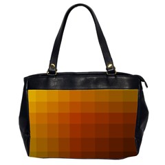 Zappwaits - Color Gradient Oversize Office Handbag (2 Sides) by zappwaits