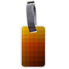 Zappwaits - Color Gradient Luggage Tag (one Side) by zappwaits