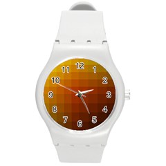 Zappwaits - Color Gradient Round Plastic Sport Watch (m) by zappwaits