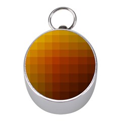 Zappwaits - Color Gradient Mini Silver Compasses by zappwaits