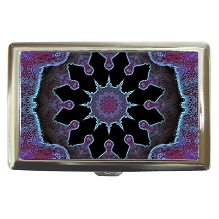 Framed Mandala Cigarette Money Case