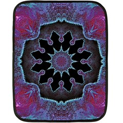 Framed Mandala Fleece Blanket (mini) by MRNStudios