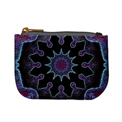 Framed Mandala Mini Coin Purse by MRNStudios