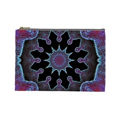 Framed Mandala Cosmetic Bag (large) by MRNStudios