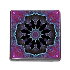 Framed Mandala Memory Card Reader (square 5 Slot) by MRNStudios