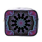 Framed Mandala Mini Toiletries Bag (One Side) Front