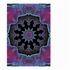 Framed Mandala Small Garden Flag (two Sides) by MRNStudios