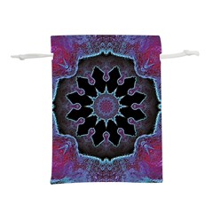 Framed Mandala Lightweight Drawstring Pouch (l) by MRNStudios