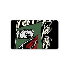 Monster Bird Portrait Illustration Magnet (name Card)