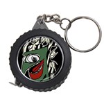 Monster Bird Portrait Illustration Measuring Tape Front