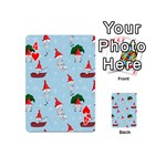 Funny Mushrooms Go About Their Business Playing Cards 54 Designs (Mini) Front - Heart4