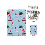 Funny Mushrooms Go About Their Business Playing Cards 54 Designs (Mini) Front - Heart6