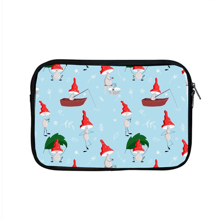 Funny Mushrooms Go About Their Business Apple MacBook Pro 15  Zipper Case