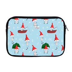 Funny Mushrooms Go About Their Business Apple Macbook Pro 17  Zipper Case by SychEva