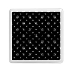 Black And White Funny Monster Print Pattern Memory Card Reader (square) by dflcprintsclothing