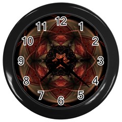 Mrn Medallion Wall Clock (black) by MRNStudios