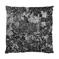 Grey And White Grunge Camouflage Abstract Print Standard Cushion Case (one Side) by dflcprintsclothing