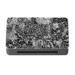 Grey And White Grunge Camouflage Abstract Print Memory Card Reader With Cf by dflcprintsclothing