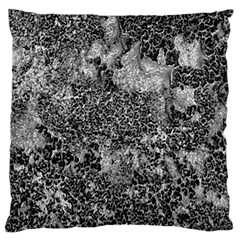 Grey And White Grunge Camouflage Abstract Print Standard Flano Cushion Case (one Side) by dflcprintsclothing