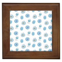 Aquarium With Fish Framed Tile by SychEva