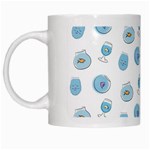 Aquarium With Fish White Mugs Left