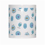 Aquarium With Fish White Mugs Center