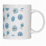 Aquarium With Fish White Mugs Right