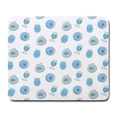 Aquarium With Fish Large Mousepads by SychEva