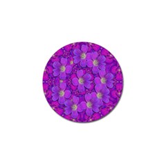 Fantasy Flowers In Paradise Calm Style Golf Ball Marker by pepitasart