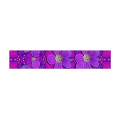 Fantasy Flowers In Paradise Calm Style Flano Scarf (mini) by pepitasart