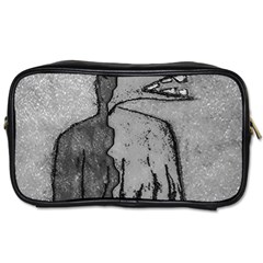 Sketchy Style Bird Drawing Toiletries Bag (two Sides) by dflcprintsclothing