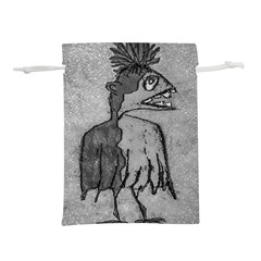 Sketchy Style Bird Drawing Lightweight Drawstring Pouch (m) by dflcprintsclothing