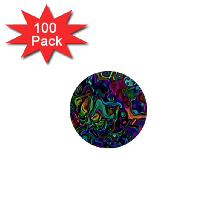 Brain Melt 1  Mini Magnets (100 pack) 