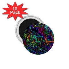 Brain Melt 1 75  Magnets (10 Pack)  by MRNStudios