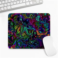 Brain Melt Large Mousepads by MRNStudios