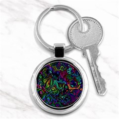 Brain Melt Key Chain (round) by MRNStudios