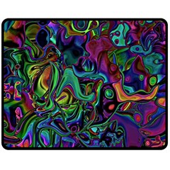 Brain Melt Fleece Blanket (medium)  by MRNStudios