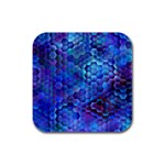 Zzzap! Rubber Square Coaster (4 pack)  Front