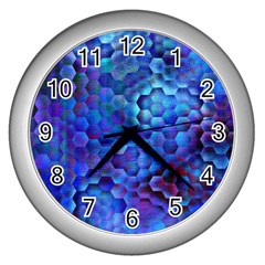 Zzzap! Wall Clock (silver) by MRNStudios