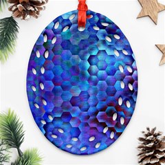 Zzzap! Oval Filigree Ornament (two Sides) by MRNStudios