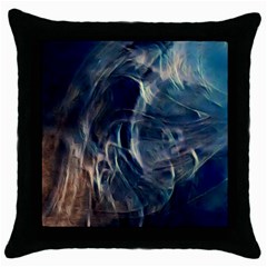 Pilot Light Throw Pillow Case (black) by MRNStudios