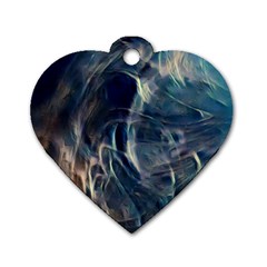 Pilot Light Dog Tag Heart (one Side) by MRNStudios