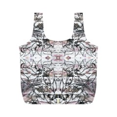 Artwork Repeats I Full Print Recycle Bag (m) by kaleidomarblingart