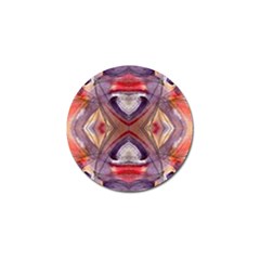 Abstract Petals Symmetry Golf Ball Marker (4 Pack) by kaleidomarblingart