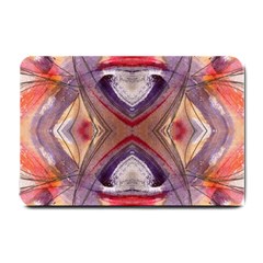 Abstract Petals Symmetry Small Doormat  by kaleidomarblingart