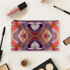 Abstract Petals Symmetry Cosmetic Bag (medium) by kaleidomarblingart