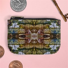 Abstract Symmetry Mini Coin Purse by kaleidomarblingart