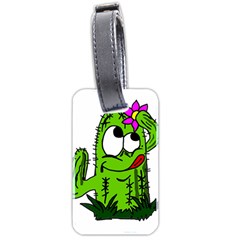 Cactus Luggage Tag (two Sides) by IIPhotographyAndDesigns